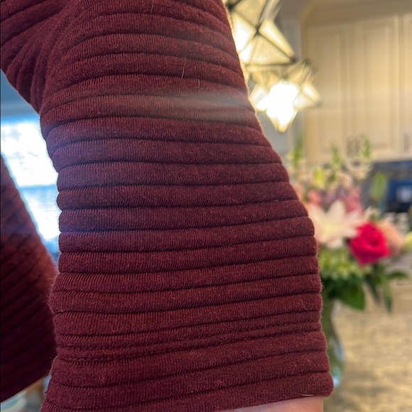 The North Face Burgundy Fleece - Picture 4 of 6